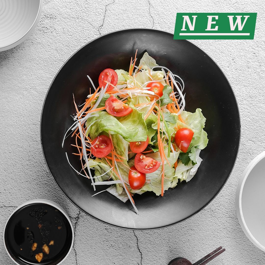 Salad Food New Dish Menu Badge Label Ecommerce Product Image
