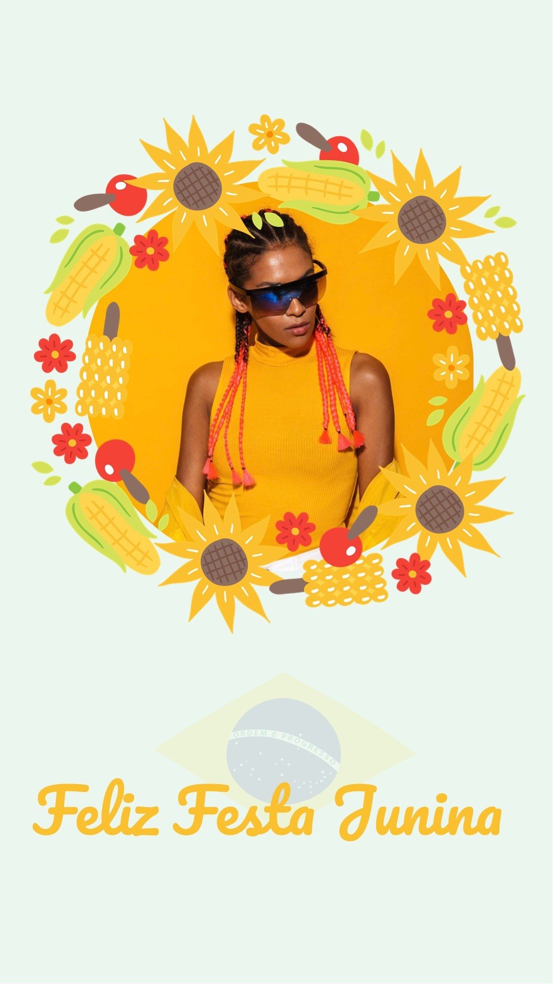 Festa Junina Instagram story