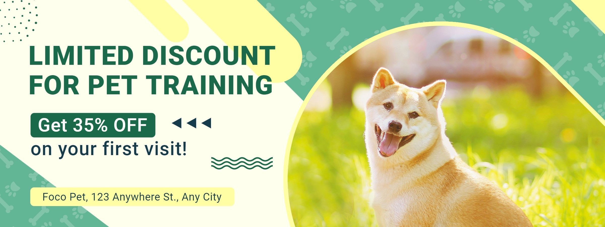 Pet Training Services Voucher Discount Coupon