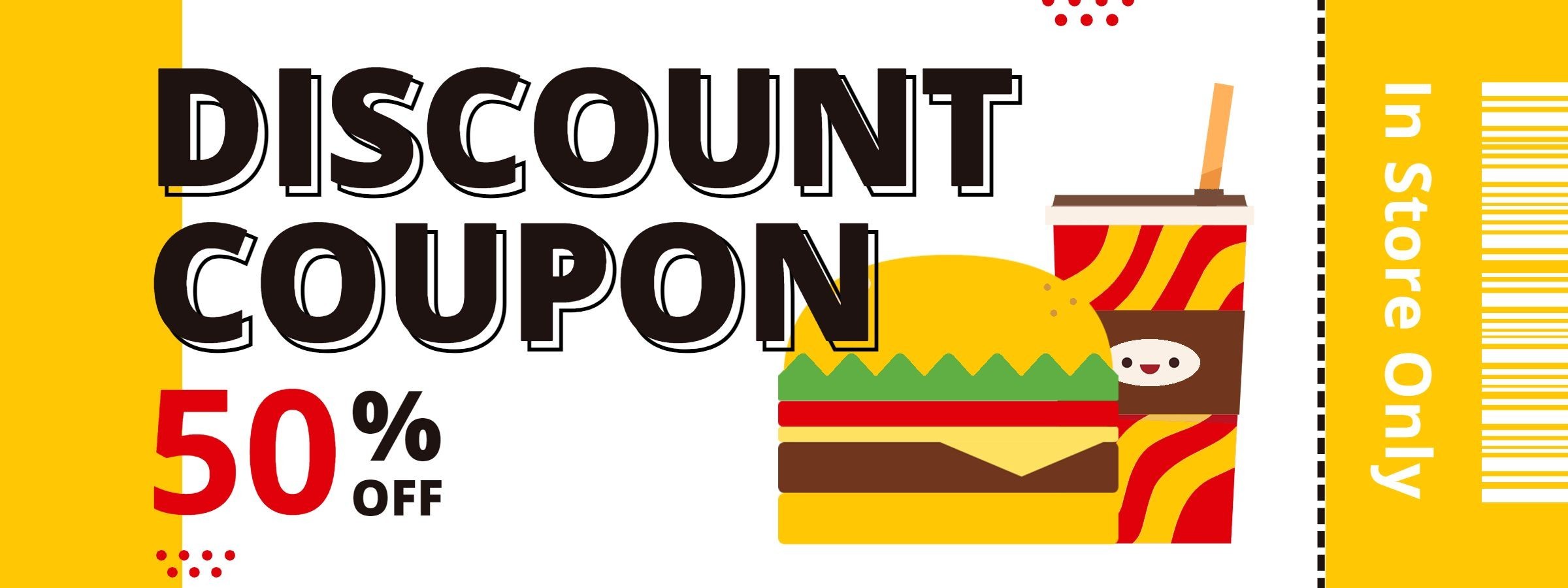 Burger Join Fast Food Voucher Dsicount Coupon