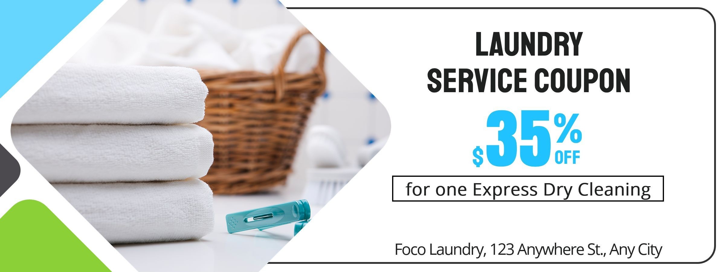 Laundry ServicesVoucher Discount Coupon