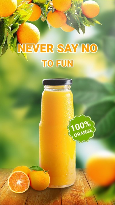 Fresh Fruit Orange Juice Consumer Packaged Drinks Ecommerce Story