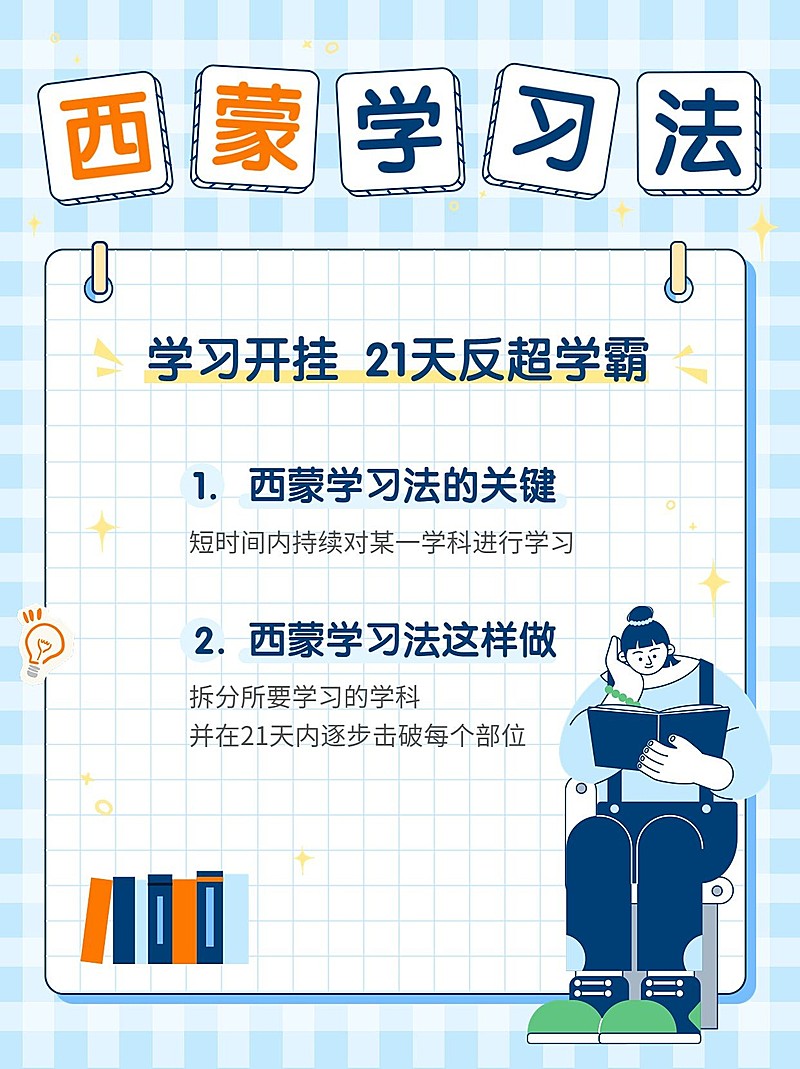 学习知识科普小红书配图