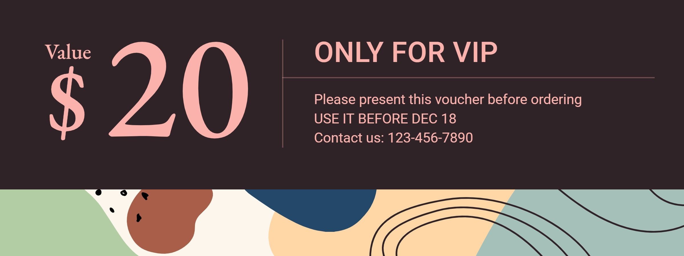 VIP Member Gift Voucher Discount Coupon