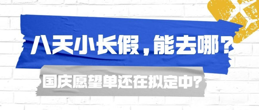 国庆十一路线地图探店打卡旅游出行公众号首图预览效果
