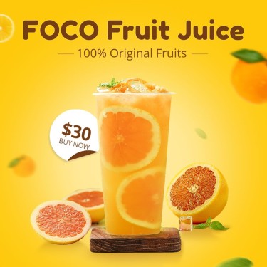 Fruit Juice Groceries and Packaged Drink Ecommerce Product Image