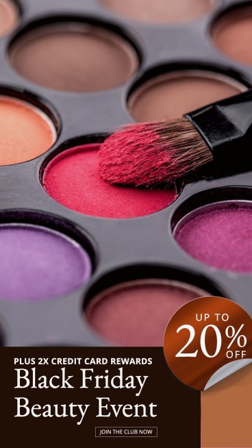 Makeup Propaganda Template Poster Ecommerce Story预览效果