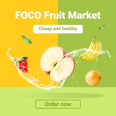 Fresh Fruit Market Ecommerce Product Image