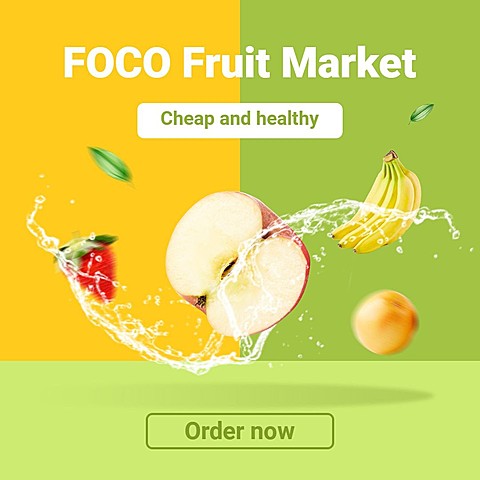 Fresh Fruit Market Ecommerce Product Image