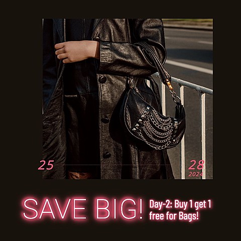 Red Color Text Fashion Black Friday Women's Wear Discount Ecommerce Banner