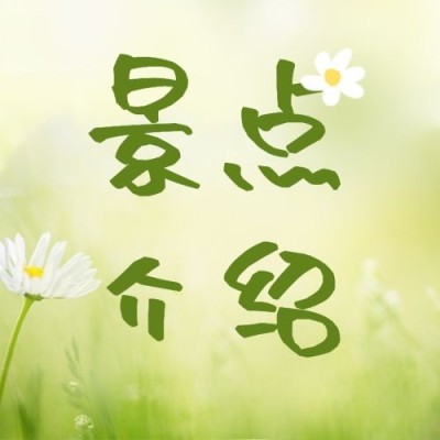 旅游旅行景点介绍公众号次图