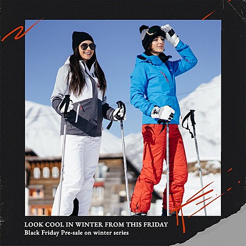 Simple and Cool Winter Clothing Black Friday Pre-Sale Ecommerce Product Image 