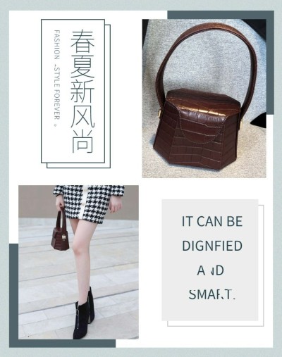 春夏新风尚/箱包海报