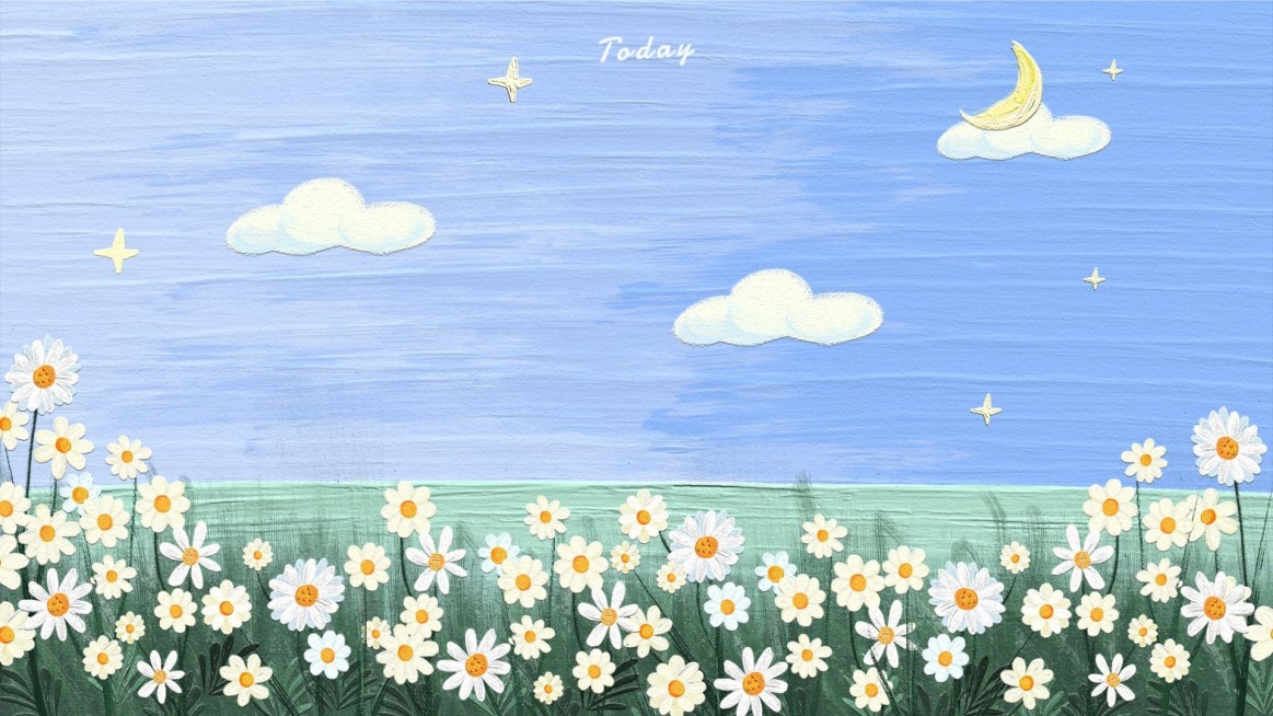 唯美油画棒风电脑桌面壁纸预览效果