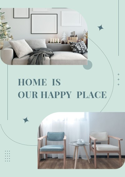 Home Furniture and Lifestyle Motivational Inspiring Quotes Poster