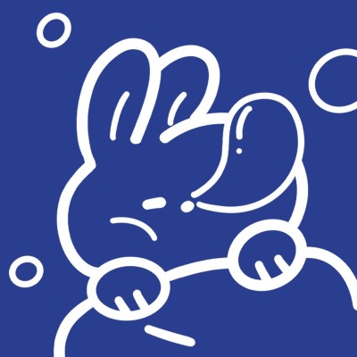 可爱兔子趣味微信情侣头像