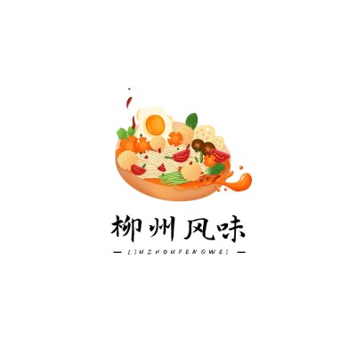 餐饮美食螺狮粉店品牌宣传LOGO