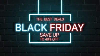 Black Friday Accessories Sale Ecommerce Banner