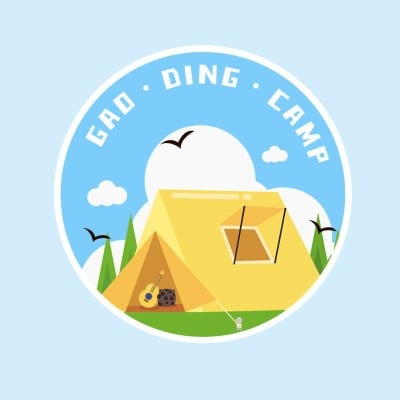 旅游出行露营品牌宣传LOGO