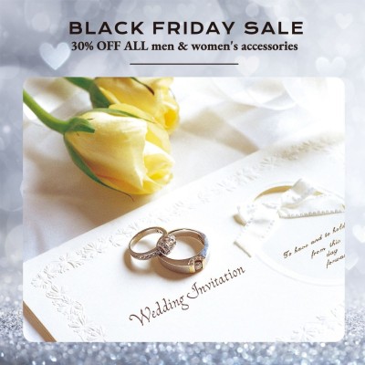 Black Friday Accessories Sale  Ecommerce Product Image