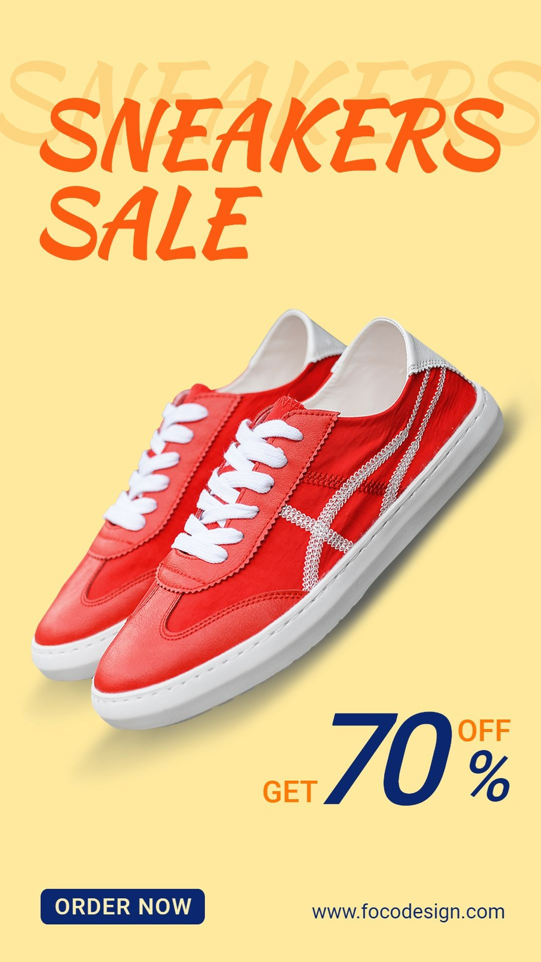 Sneakers Fashion Sale Promo Ecommerce Story预览效果