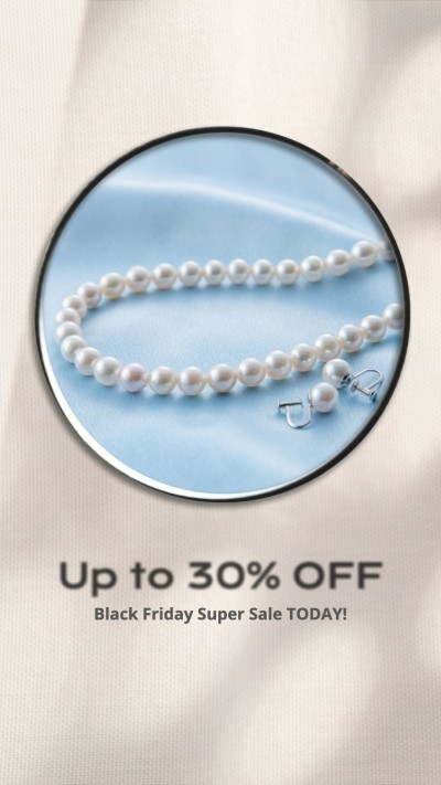 Black Friday Earring Super Sale Ecommerce Story