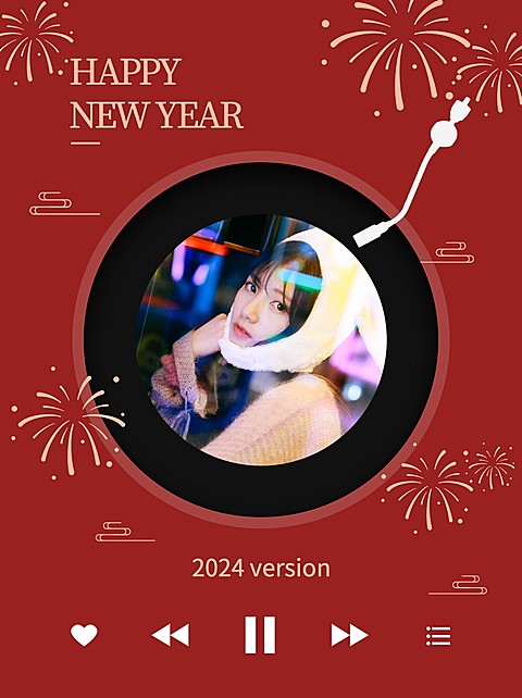 春节新年创意仿界面晒照小红书配图