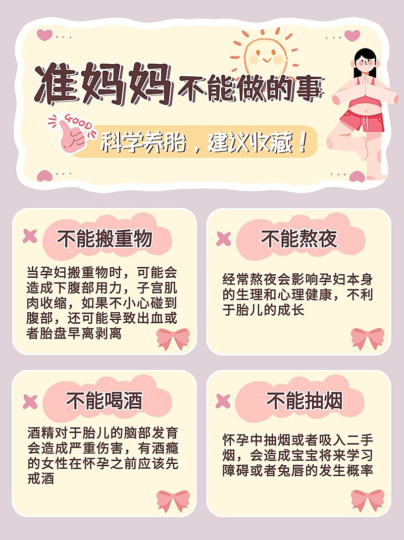 母婴育儿知识科普手帐风小红书配图