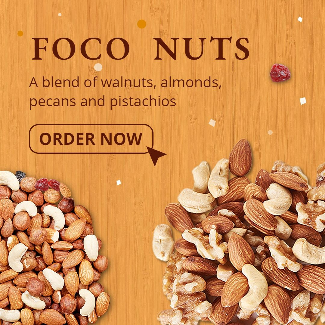 点击进入编辑 Nuts Healthy Snacks Consumer Packaged Groceries Food Ecommerce Product Image预览效果