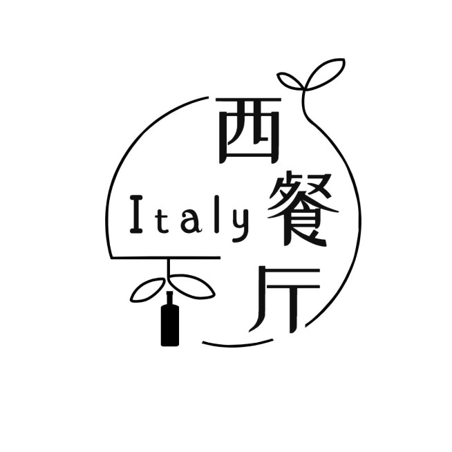 餐饮美食西餐厅品牌宣传LOGO预览效果