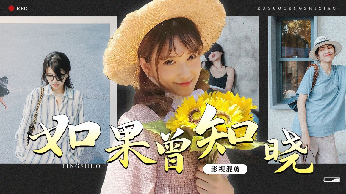 明星影视混剪横版视频封面预览效果