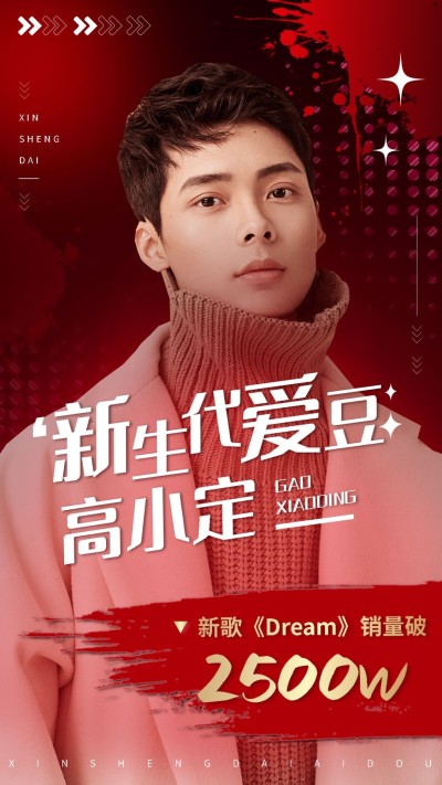明星应援数据喜报战报