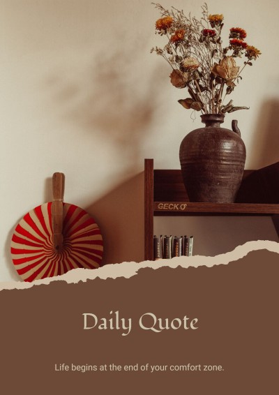 Cozy Home Fall Color Motivational Inspirational Quotes Poster