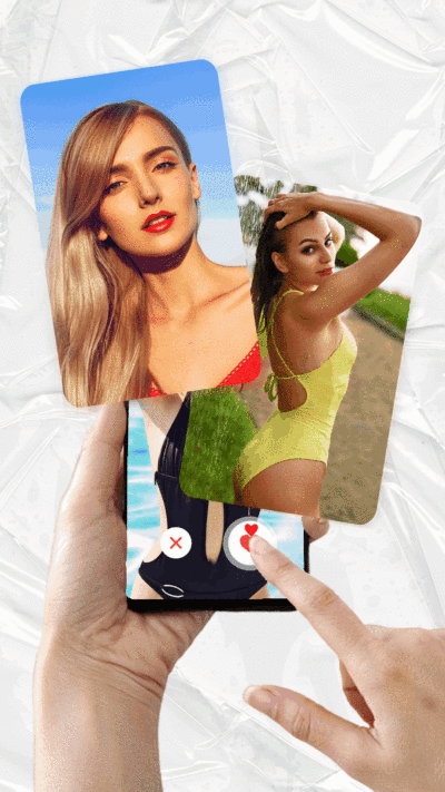 Animated instagram story template GIF