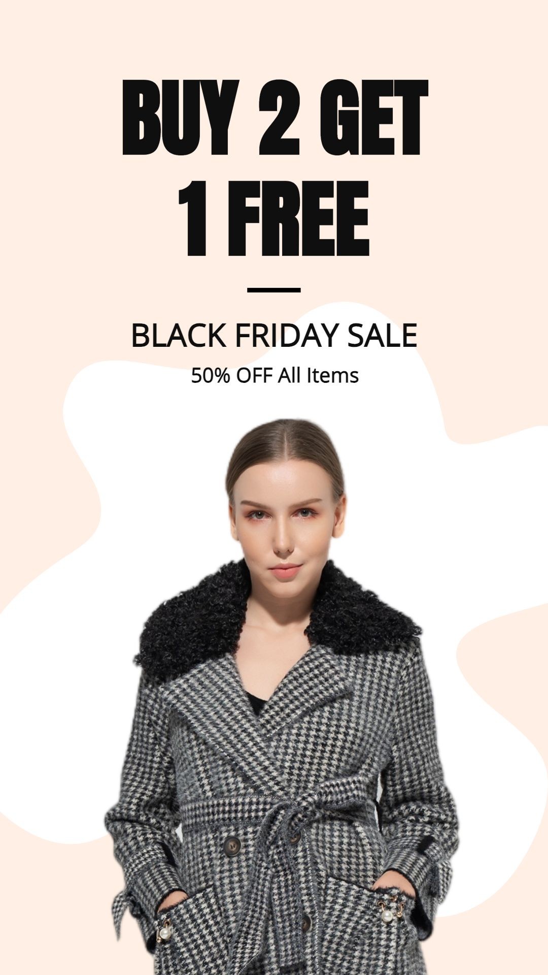 Fashion Winter Accessories Discount Holiday Sale Ecommerce Story Fashion Winter Accessories Discount Holiday Sale Ecommerce Story