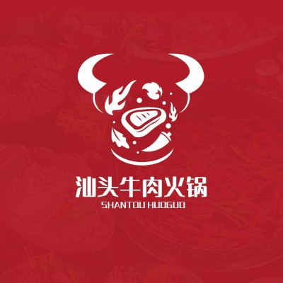 餐饮美食火锅店品牌宣传LOGO