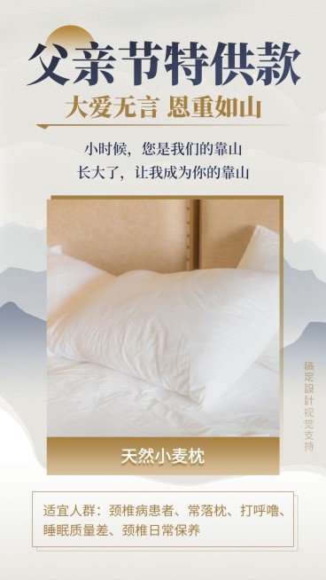 父亲节特供养生礼产品展示预览效果