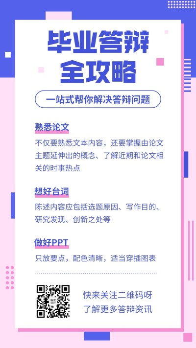 毕业论文攻略资料分享手机海报