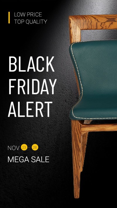 Black Friday Furniture Sale Ecommerce Story