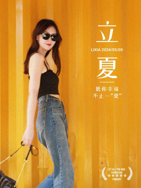 夏日节气夏至自拍晒照清新风plog模板预览效果