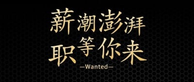 金融保险求职招聘简约公众号首图