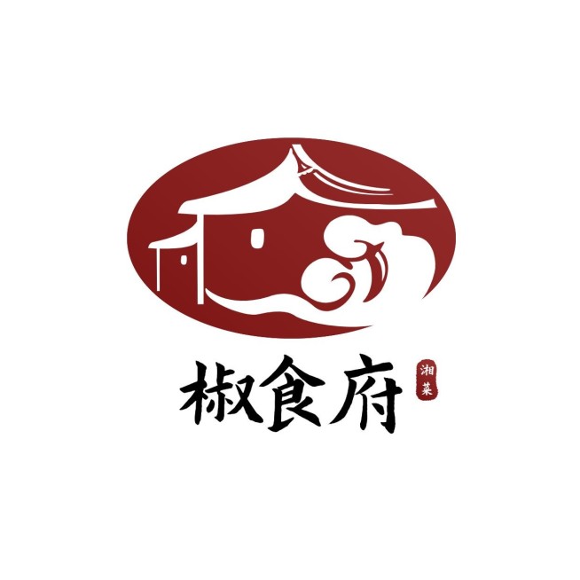 餐饮美食湘菜馆品牌宣传LOGO预览效果