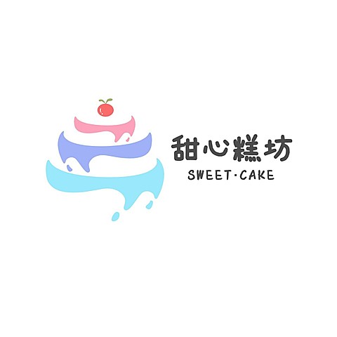 餐饮美食蛋糕店品牌宣传LOGO