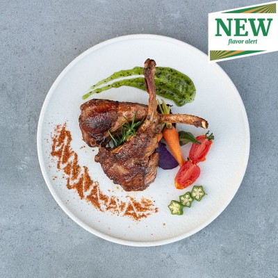 Steak Food New Dish Menu Badge Label Ecommerce Product Image
