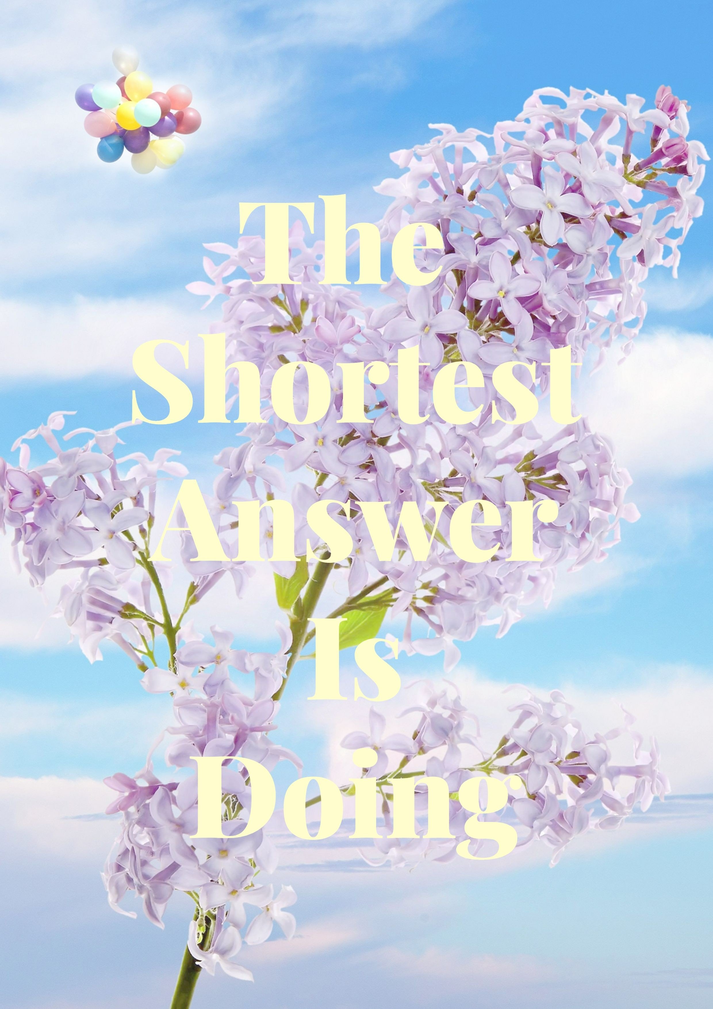 Spring Flower Motivational Inspirational Quotes Poster