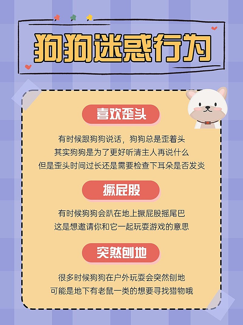 手帐风萌宠攻略小红书配图