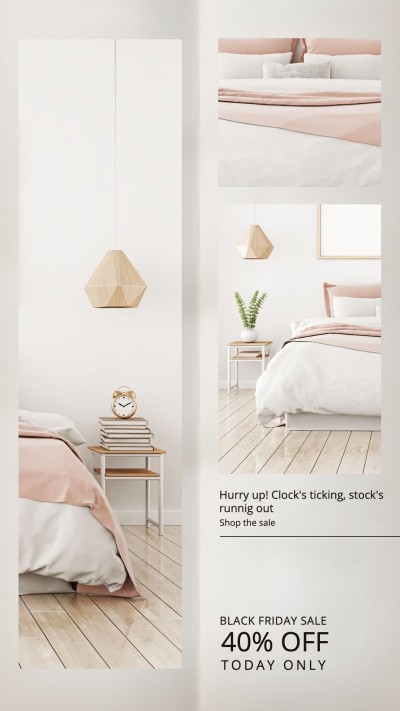 Simple Home Furniture Promotion Ecommerce Story