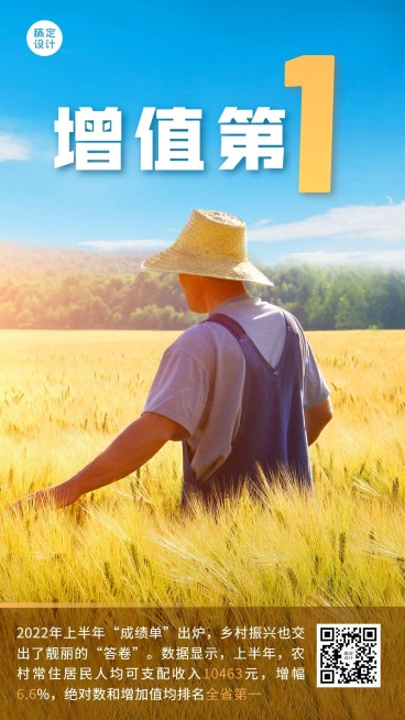 融媒体增值收入实景排版手机海报预览效果