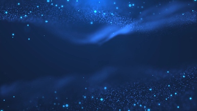 企业商务年会4K蓝色大气粒子唯美背景视频