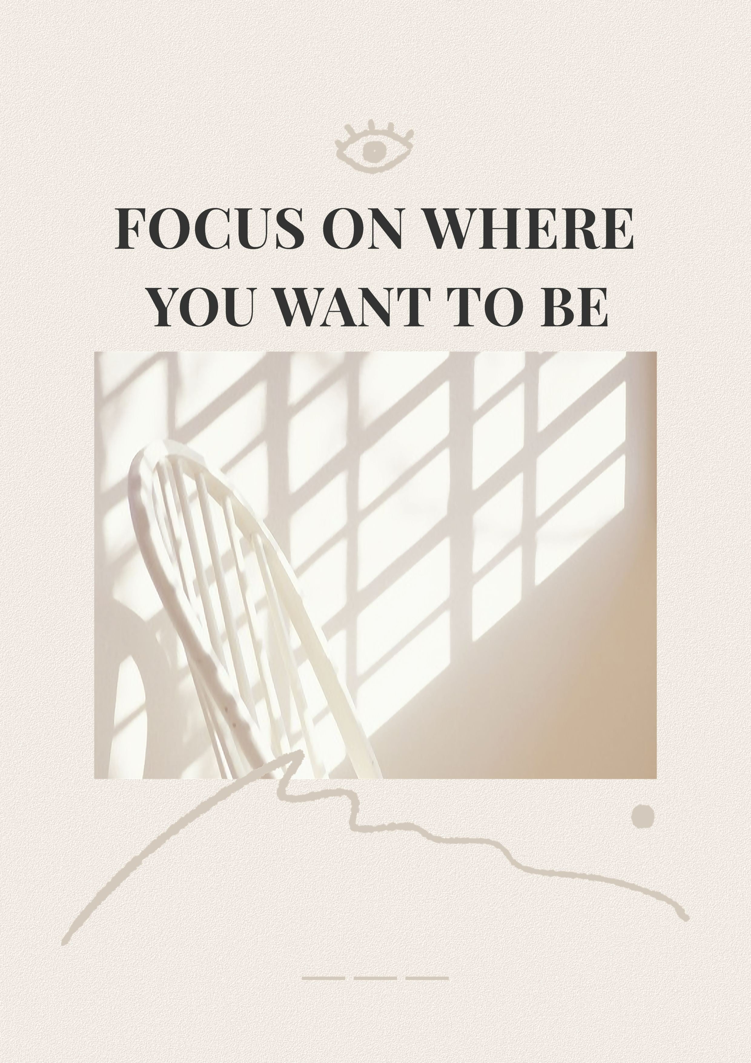 Cozy Light and Shade Motivational Inspirational Quotes Poster